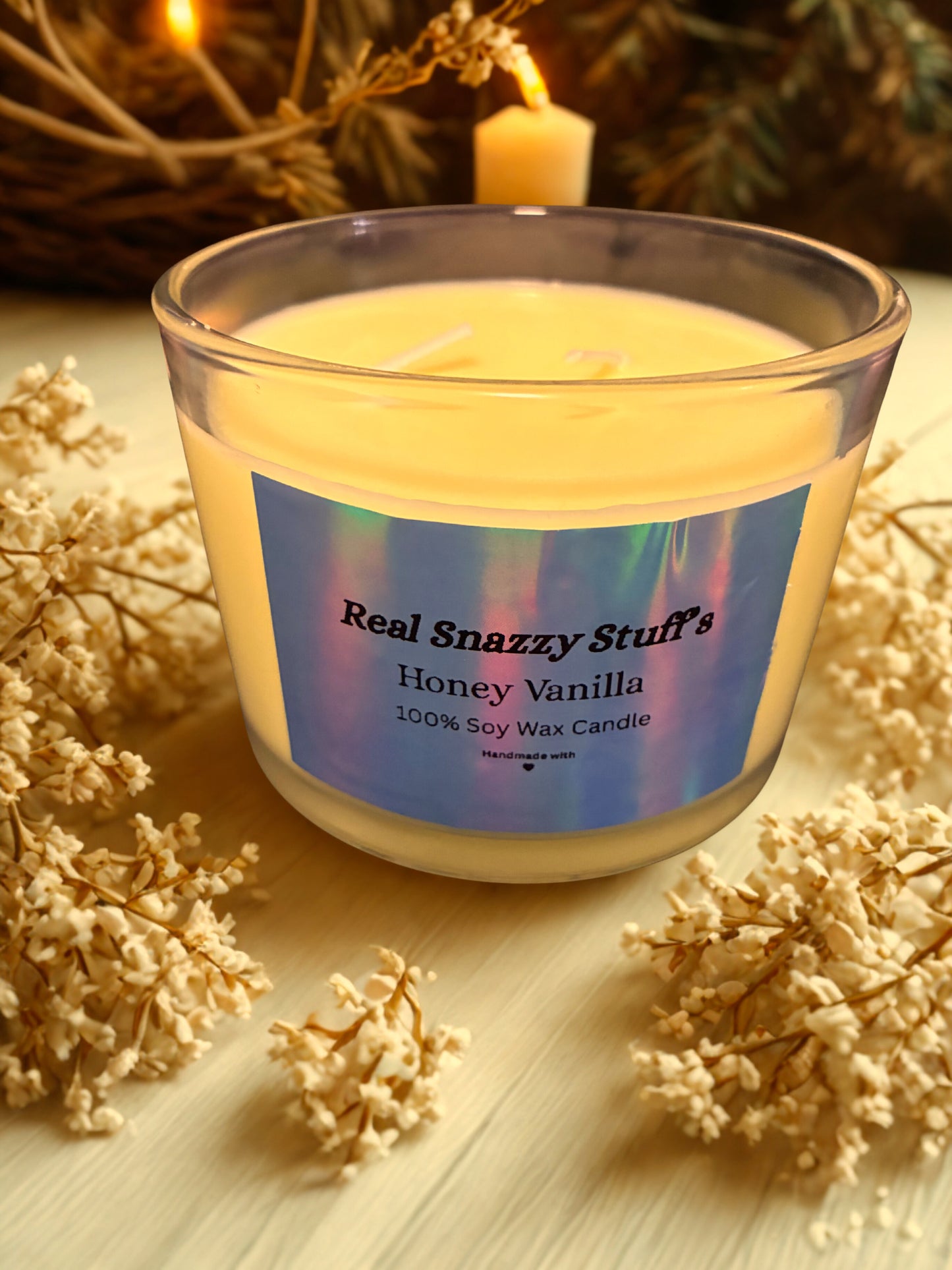 Real Snazzy Stuff's 16 oz Homemade Scented Candles