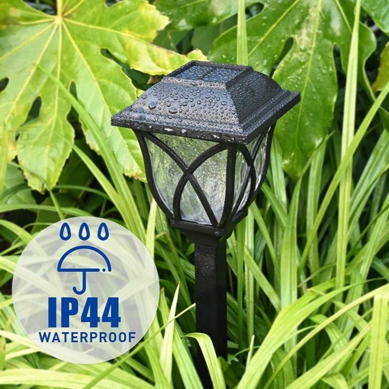 Solar Powered LED Outdoor Lights (4 count)