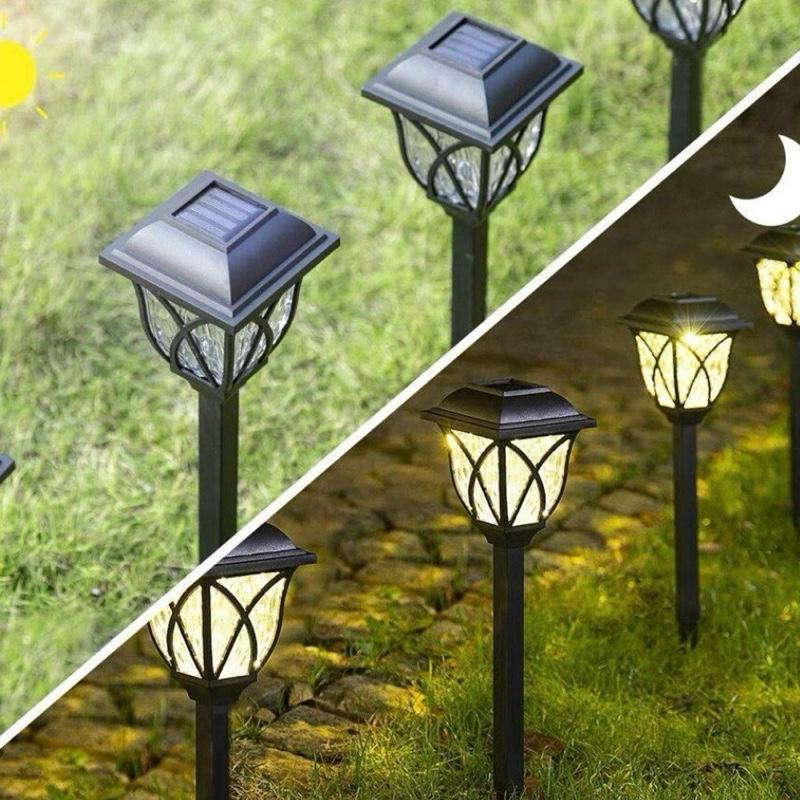 Solar Powered LED Outdoor Lights (4 count)