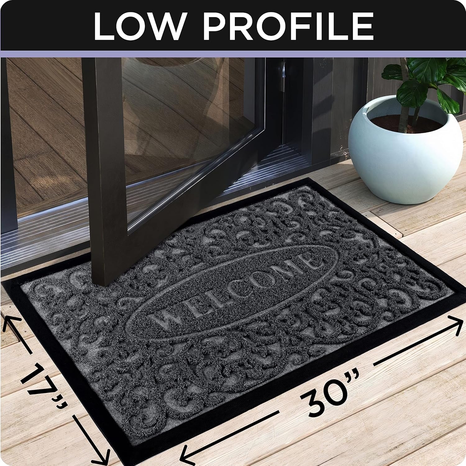 Door Mat - Absorbent Door Mats - Front Door Mat - Doormat - 30X17 - Welcome Mat - Welcome Mats - Mat - Door Mats - Entryway - Door Mat