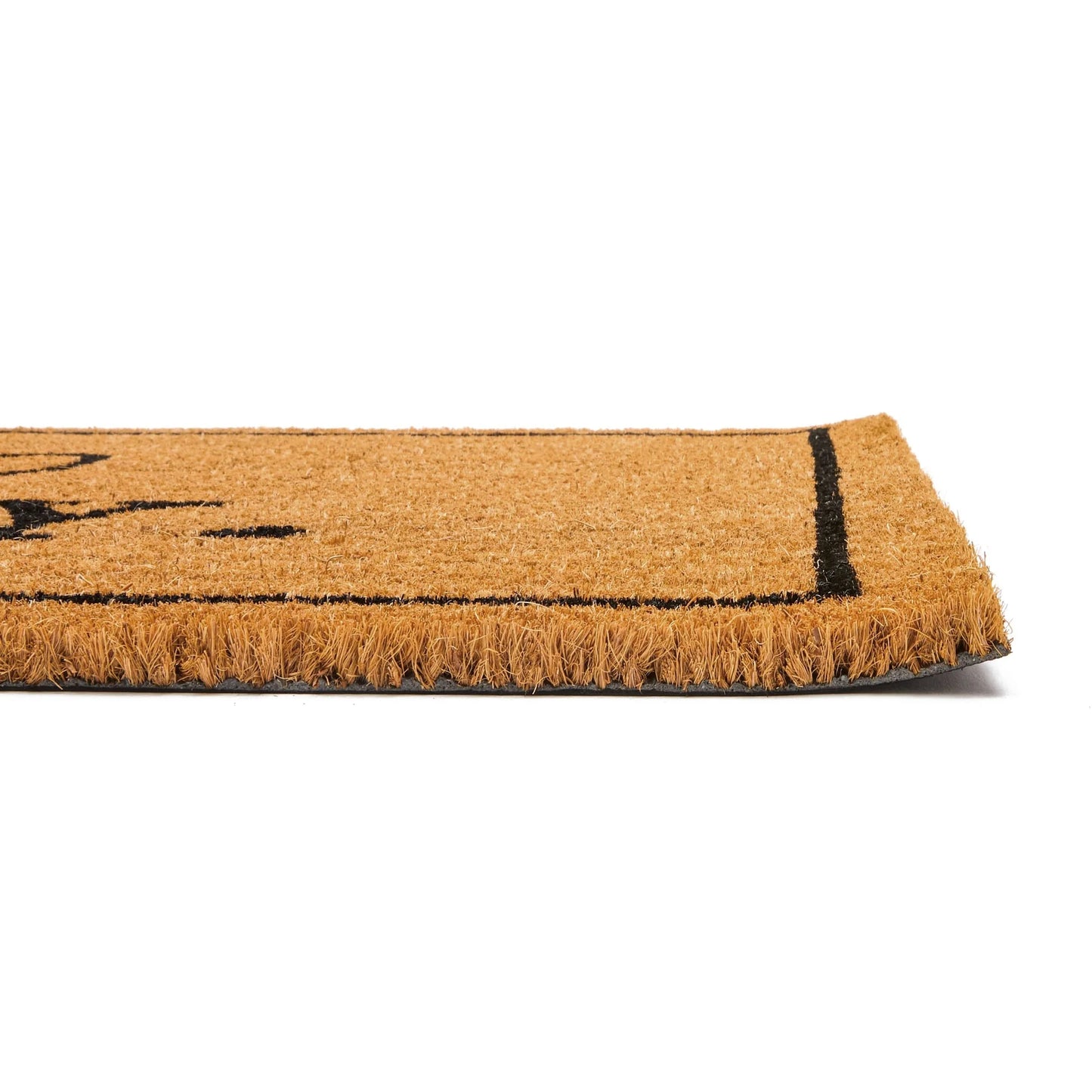 Go Away Doormat, Funny Front Door Welcome Mat for Outdoor Porch or Patio, Natural Coco Coir (17 X 30 In)