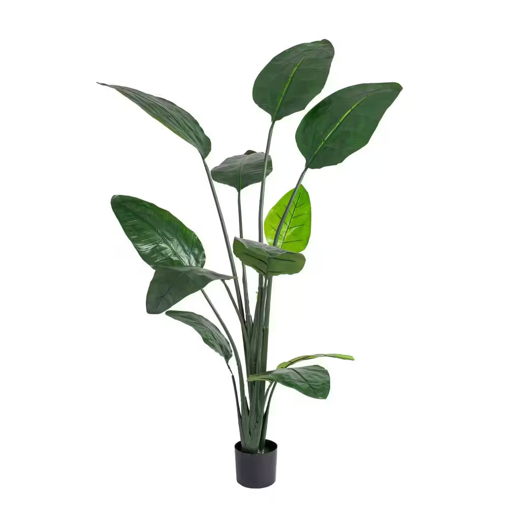 Artificial 70 In. Bird of Paradise Indoor and Outdoor Plants
