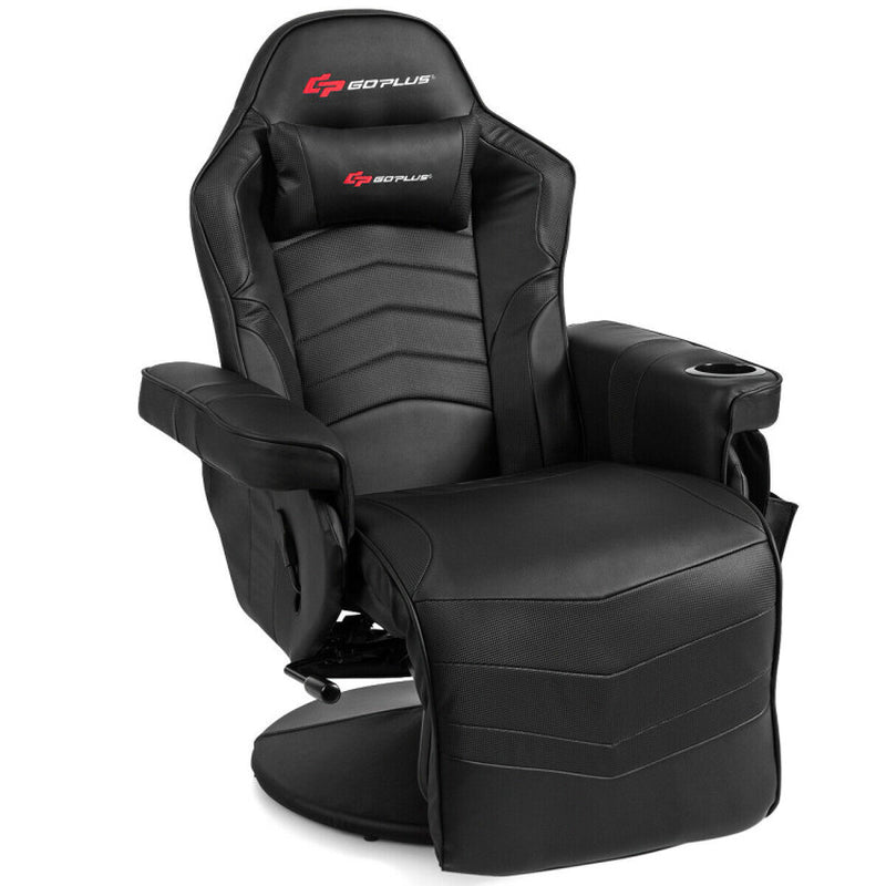 Ergonomic High Back Massage Gaming Chair Gaming Recliner with Pillow