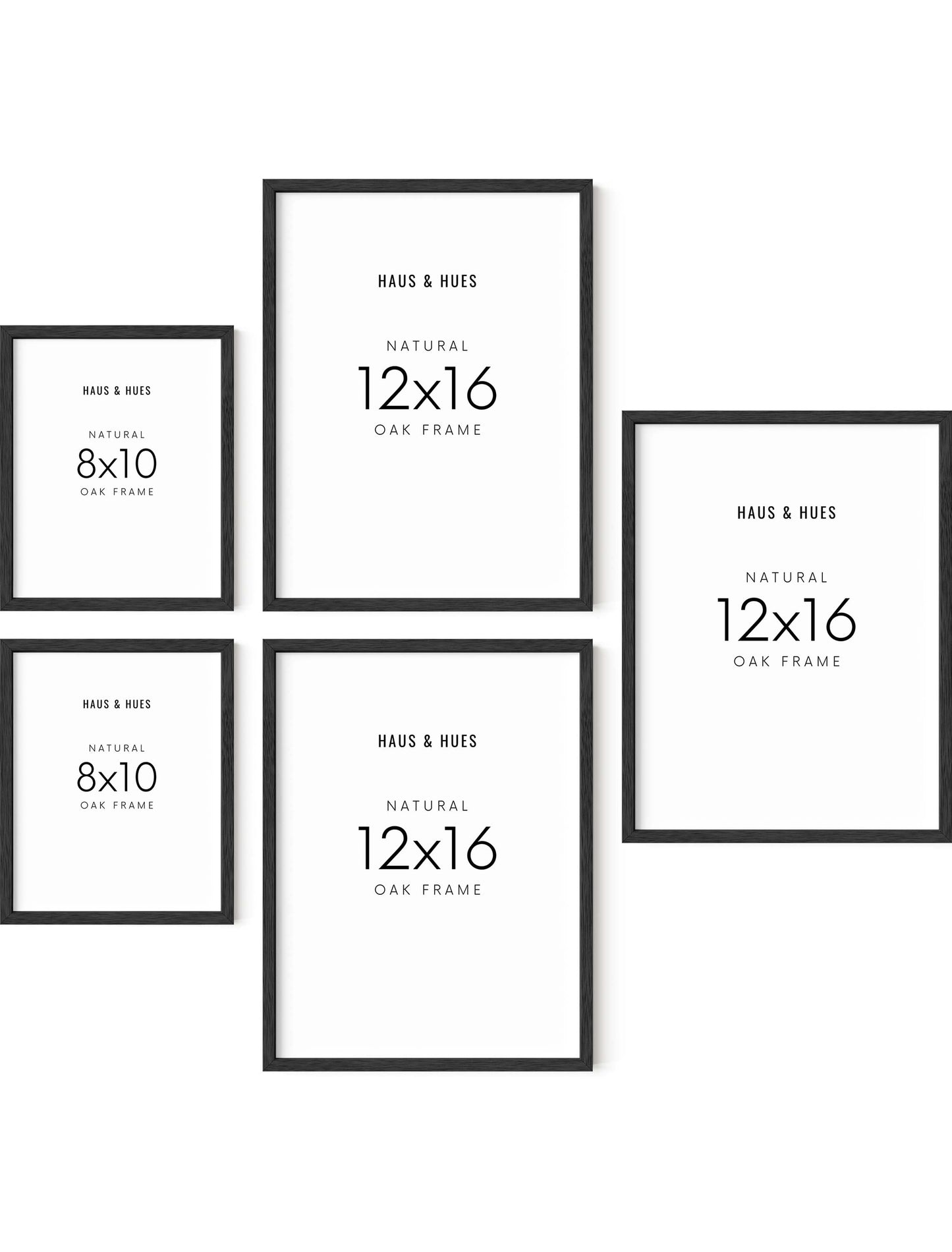 Bristol Gallery Frames, Black
