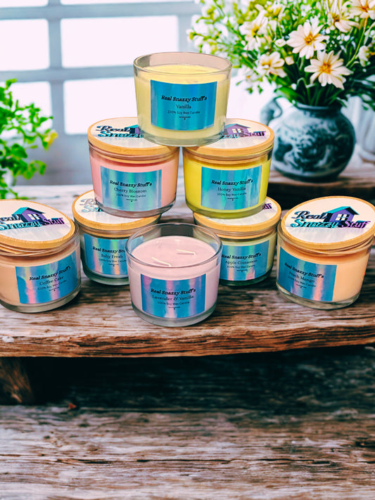Real Snazzy Stuff's 16 oz Homemade Scented Candles