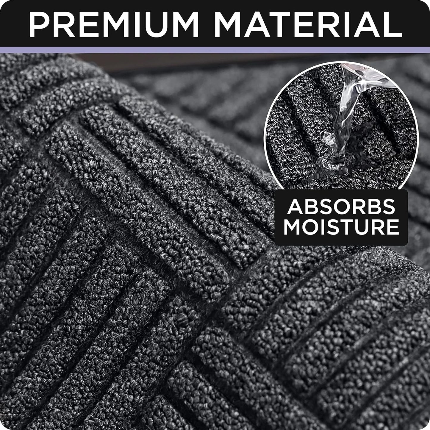 2 Pack Door Mat - Outdoor Mat - Front Door Mat - Welcome Mat - Welcome Mats Outdoor - Door Mats Outdoor - Front Door Mat Outdoor Entrance - Doormat 30X18 - Door Mat Outdoor - Indoor Door Mat