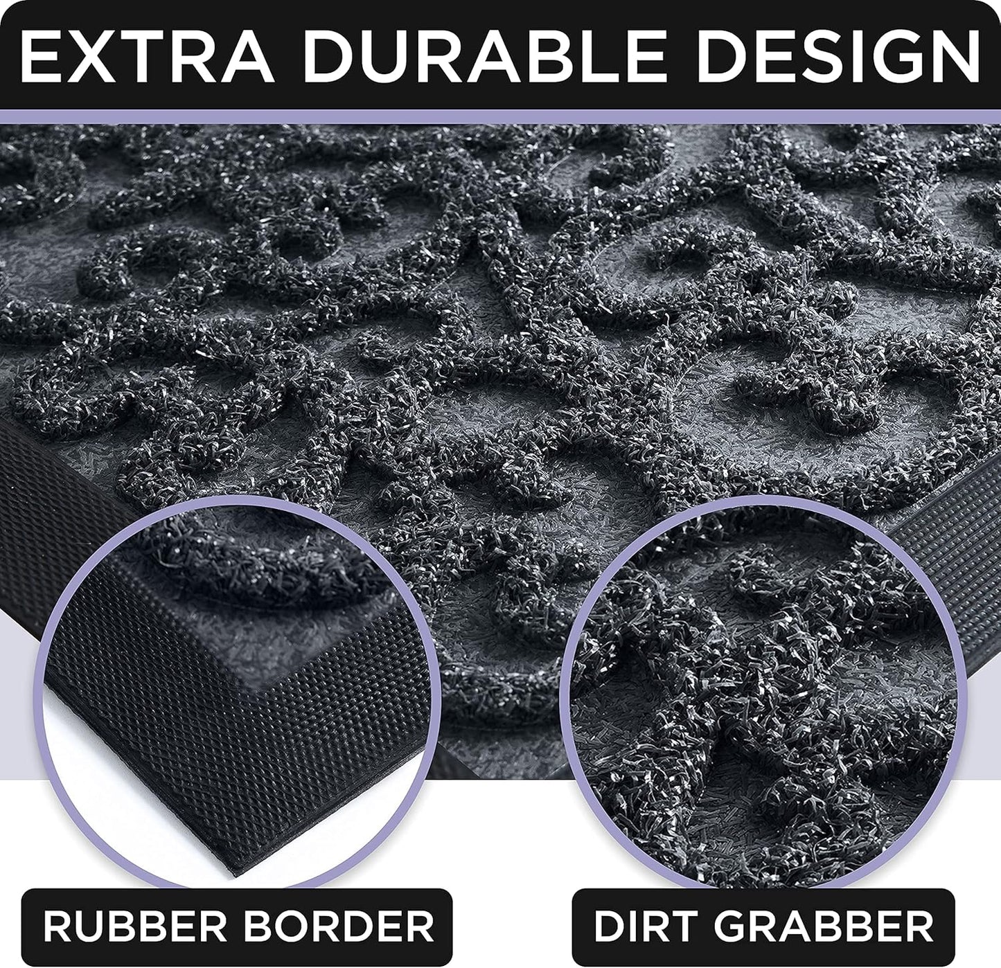Door Mat - Absorbent Door Mats - Front Door Mat - Doormat - 30X17 - Welcome Mat - Welcome Mats - Mat - Door Mats - Entryway - Door Mat