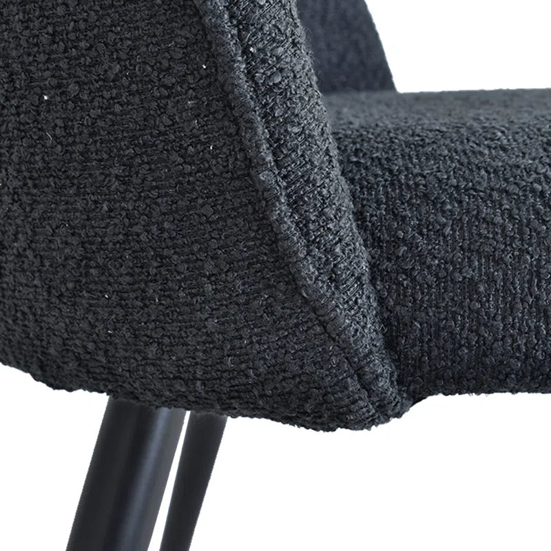 Bende 19'' H Fabric Upholstered Metal Side Chair